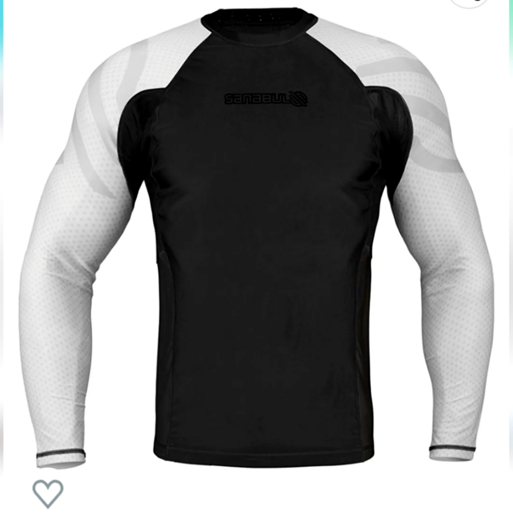 NWOT Men's Sanabul Long Sleeve Rash guard sz XXL